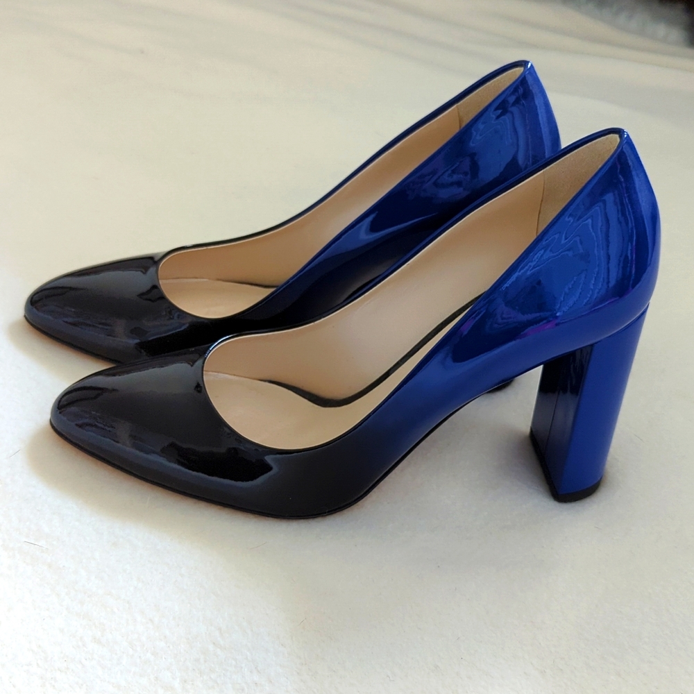 M. Gemi Lustro Heels in Ombre Patent - Size 36